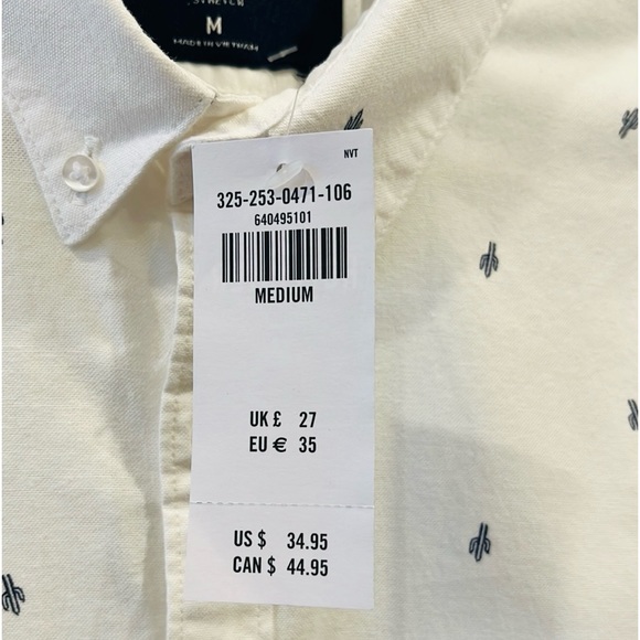 Hollister Cotton Button Down Shirt - Picture 3 of 3